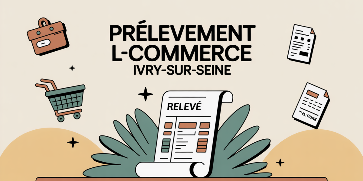 Releve bancaire prelevement L-Commerce Ivry-sur-Seine