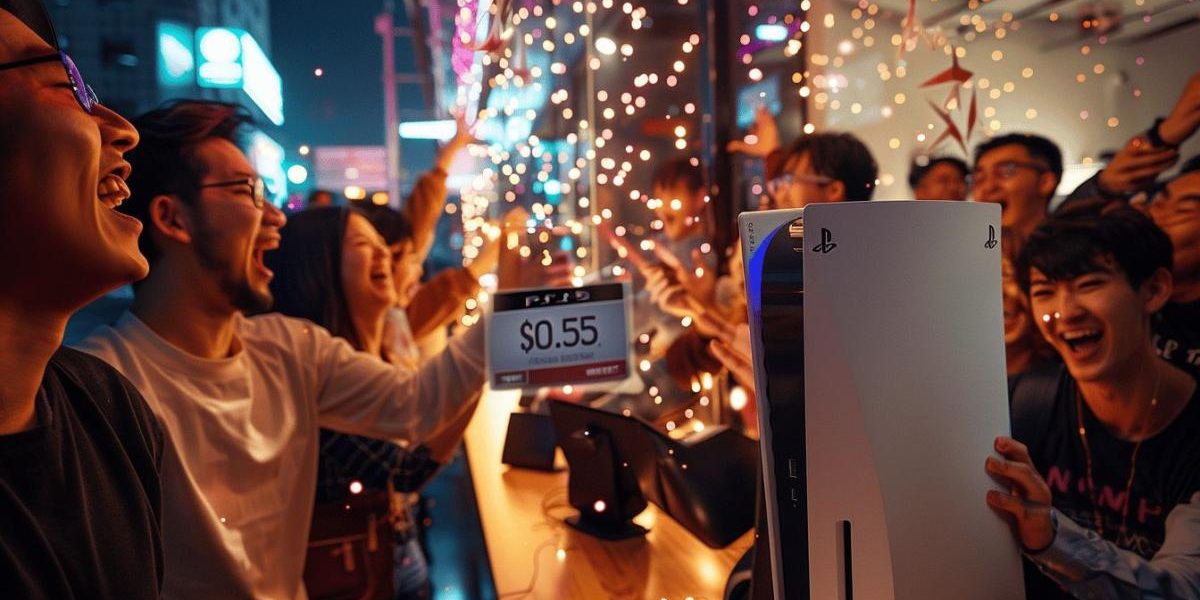 PS5 : console PlayStation 5 sur fond neutre