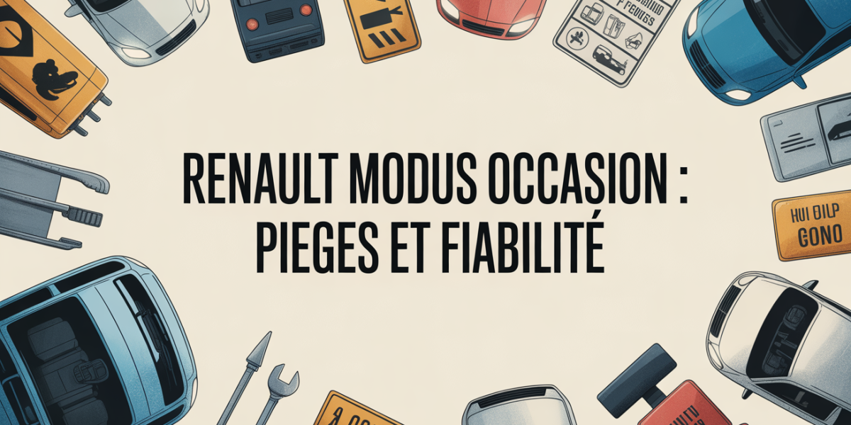 Renault Modus occasion avis fiabilité