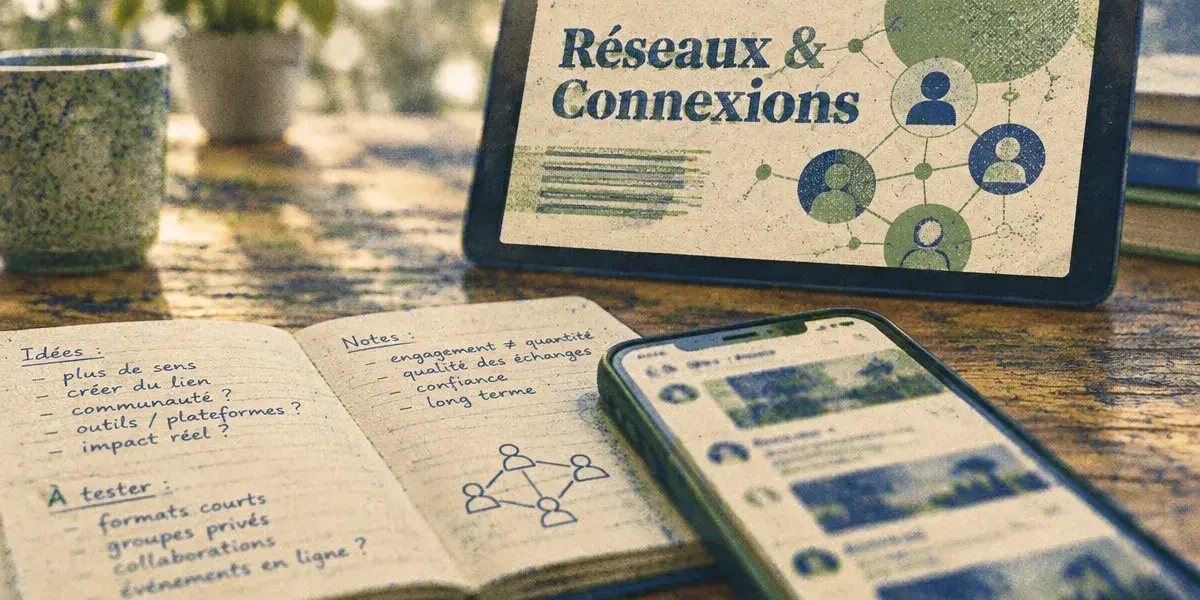 Réseaux sociaux définition : connexion et diffusion des contenus sur mobile et tablette