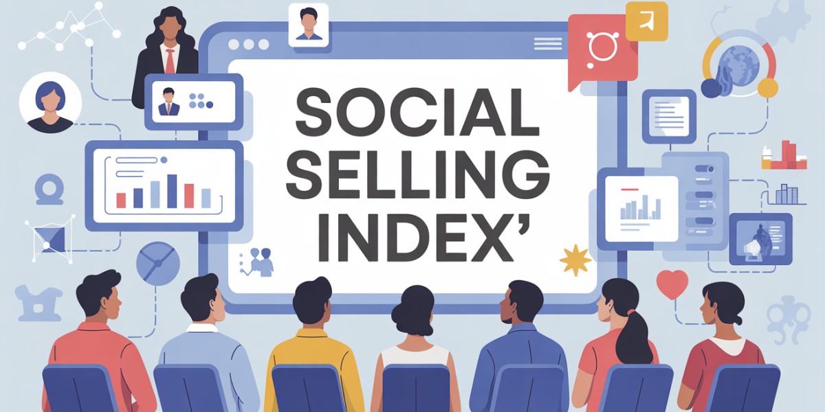 dashboard linkedin social selling index silhouettes business