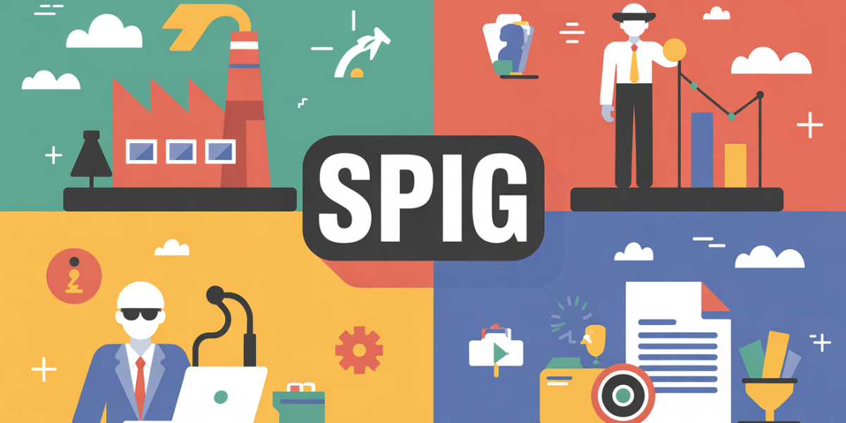 Illustration SPIG multi-secteurs usine sécurité atelier document