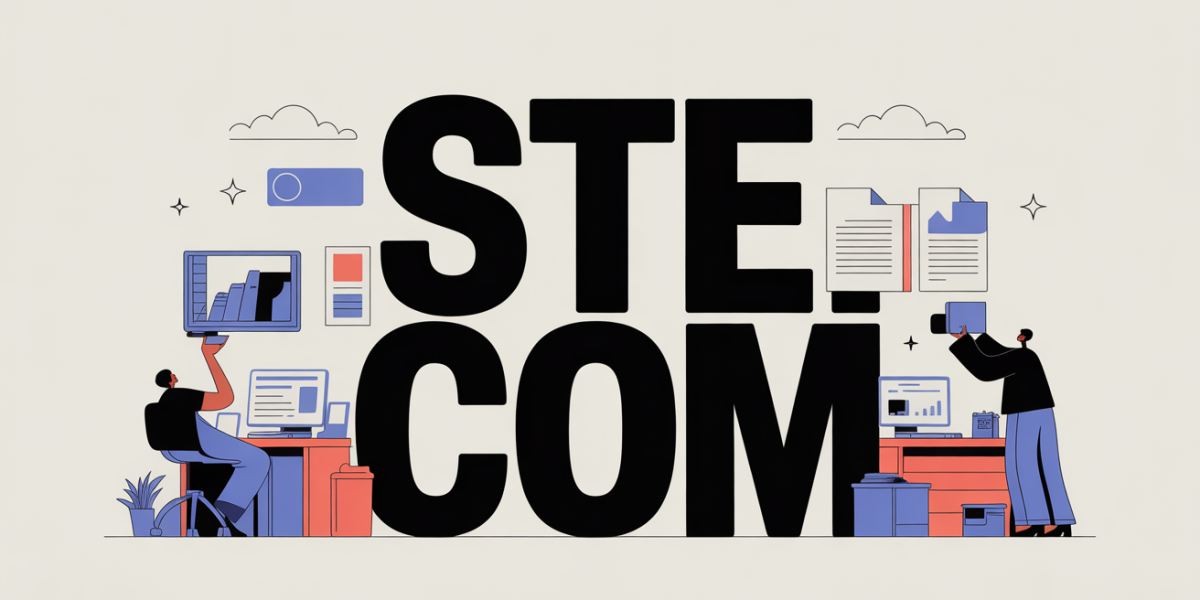 illustration ste com et data entreprise