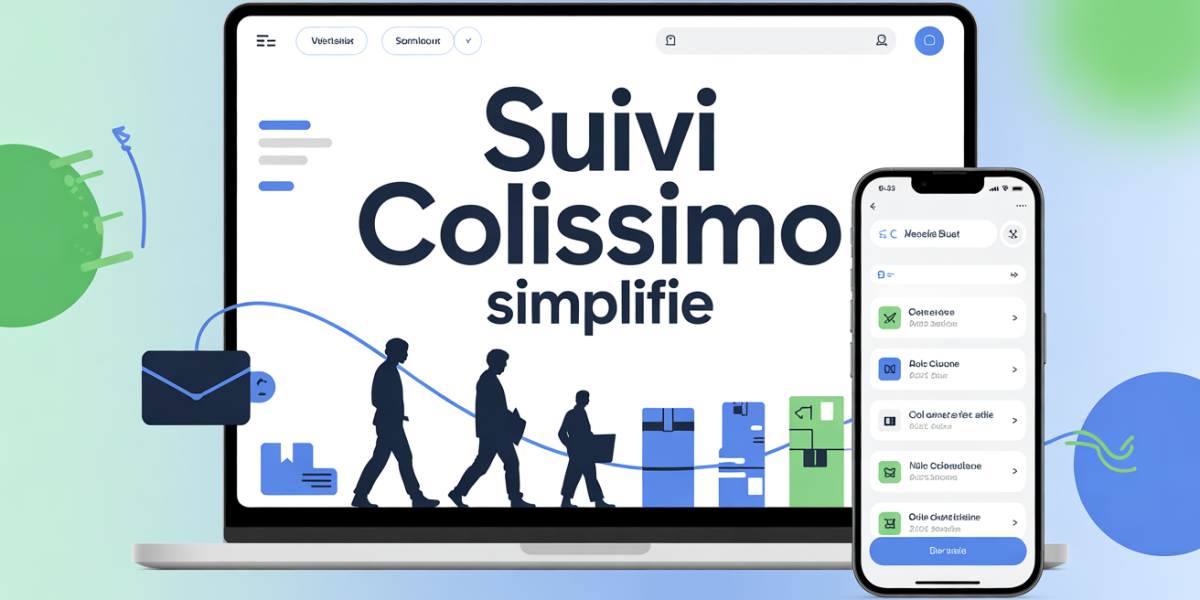Tableau suivi Colissimo simplifie ordinateur mobile