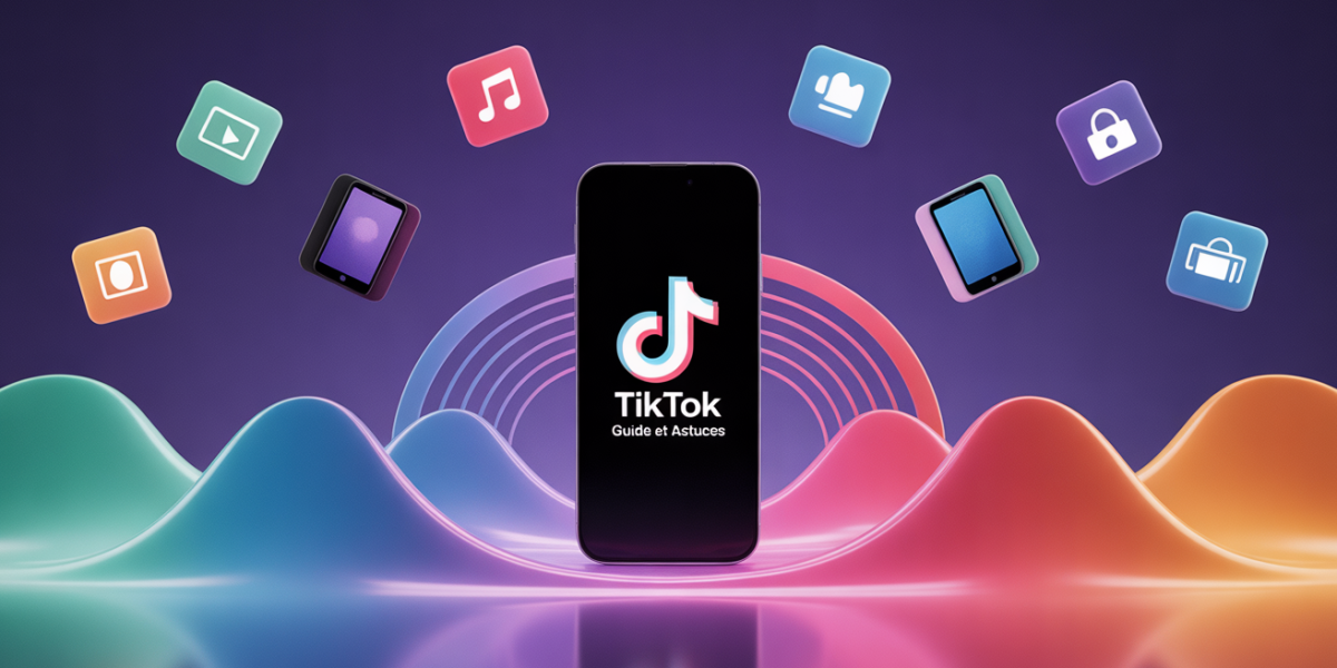 Smartphone centre TikTok guide astuces créativité SEO