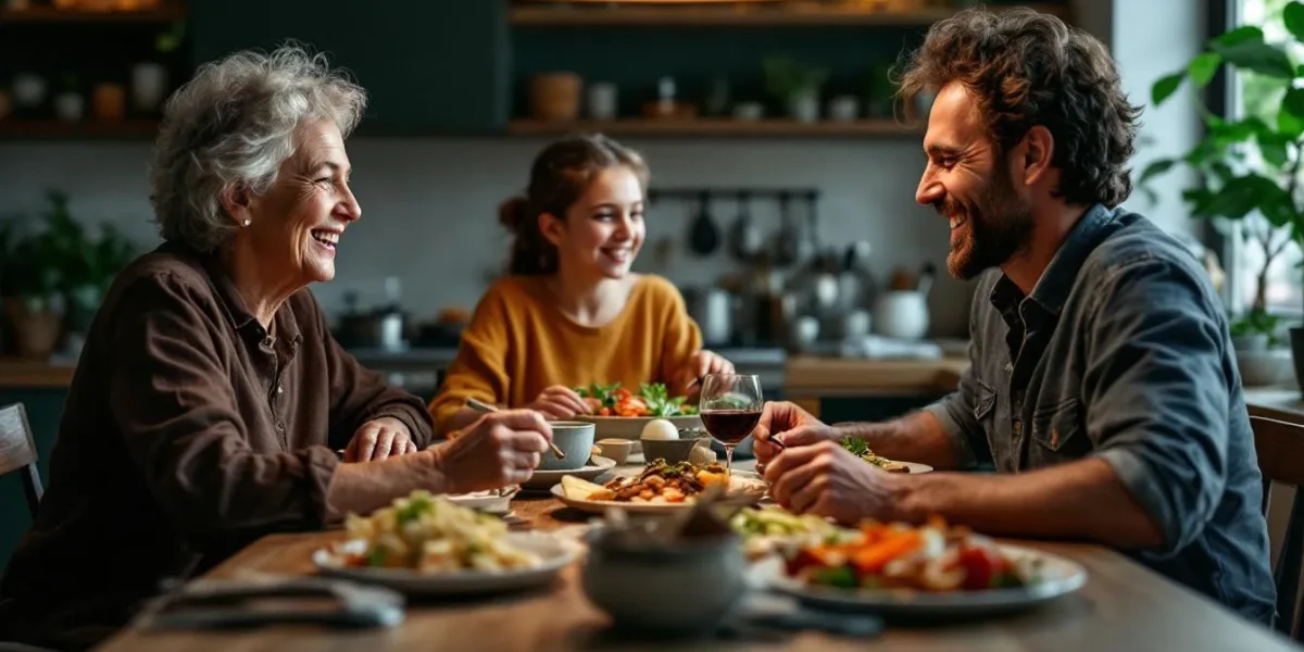 nourriture du futur : représentation futuriste d'aliments innovants et durables