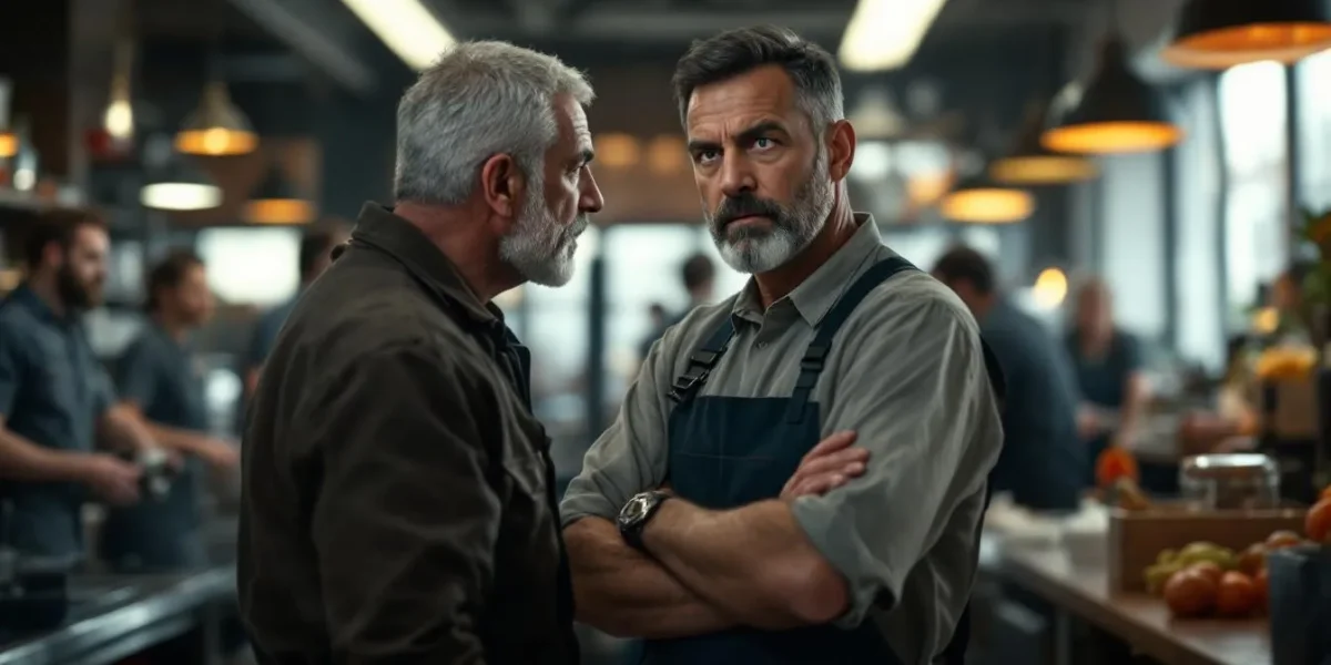 management toxique : illustration symbolique d'un manager autoritaire et oppressant