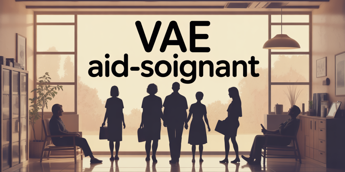 vae aide soignant scene medicale dossier carnet parcours optimiste