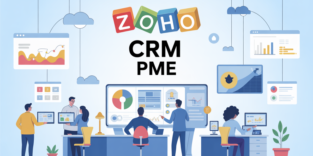 zoho crm pme bureau automatisation securite
